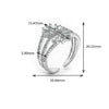 Silver Ice Palace Ring