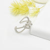 Silver Twisted Knot Ring