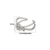 Silver Twisted Knot Ring