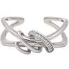 Silver Twisted Knot Ring