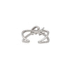 Silver Twisted Knot Ring