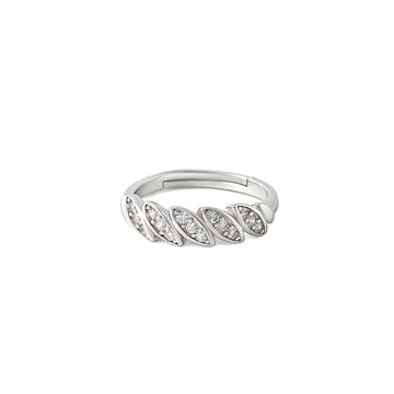 Silver Link Ring