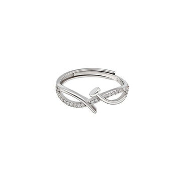 Silver Elite Nail Ring