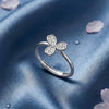 Silver Love Trio Ring