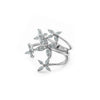 Silver Petal Heaven Ring