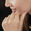 Rose Gold Love Adjustable Ring