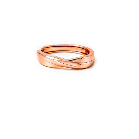 Rose Gold Love Adjustable Ring