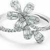 Silver Floristic Ring