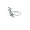 Silver Floristic Ring