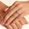 Silver Double Enchant Ring