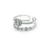 Silver Double Enchant Ring