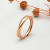 Rose Gold Vintage Wheel Adjustable Ring