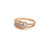 Rose Gold Soulmate Adjustable Ring