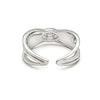 Silver Gloss Love Ring