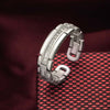 Silver Banded Beauty Ring