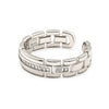 Silver Banded Beauty Ring