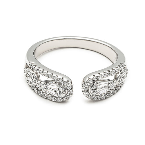 Silver Tiara Ring