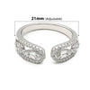Silver Tiara Ring