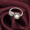 Silver Precious Pearl Ring