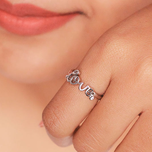 Silver Forever Love Ring