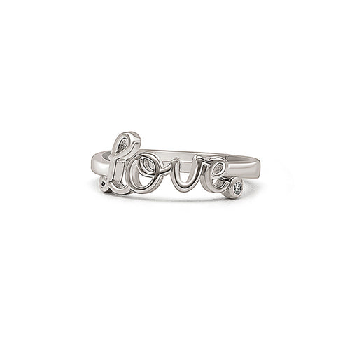 Silver Forever Love Ring