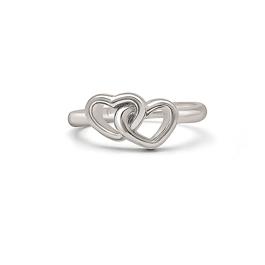 Silver Sweet Connection Ring