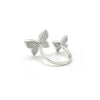 Silver Barbie Wings Ring