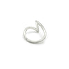 Silver Crystal Zap Ring