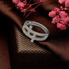 Silver Gracias Greek Ring