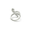 Silver Slytherin Ring