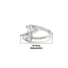 Silver Crystal Ecstasy Ring