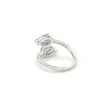 Silver Crystal Ecstasy Ring