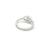 Silver Crest Eye Ring