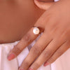 Silver Pearl Era Ring