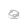 Silver Infinity Aura Ring