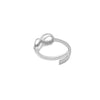 Silver Infinity Aura Ring