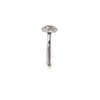 Silver Wheel Of Heart Adjustable Ring (5 in 1 Crystal)