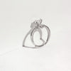 Silver Classic Angel Adjustable Ring