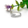 Silver Twister Ring