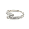Silver Twister Ring