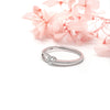 Silver Love Knot Ring