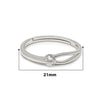 Silver Love Knot Ring