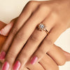 Rose Gold Marigold Ring (5 in 1 Crystal)