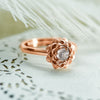 Rose Gold Marigold Ring (5 in 1 Crystal)
