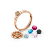 Rose Gold Marigold Ring (5 in 1 Crystal)