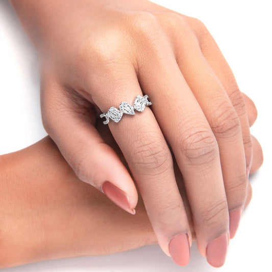 Silver Luminous Ring