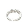 Silver Luminous Ring