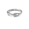 Silver Love Lock Ring