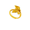 18k Gold Plated Silver Mystic Butterfly Ring