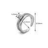 Silver Crystal Queen Ring